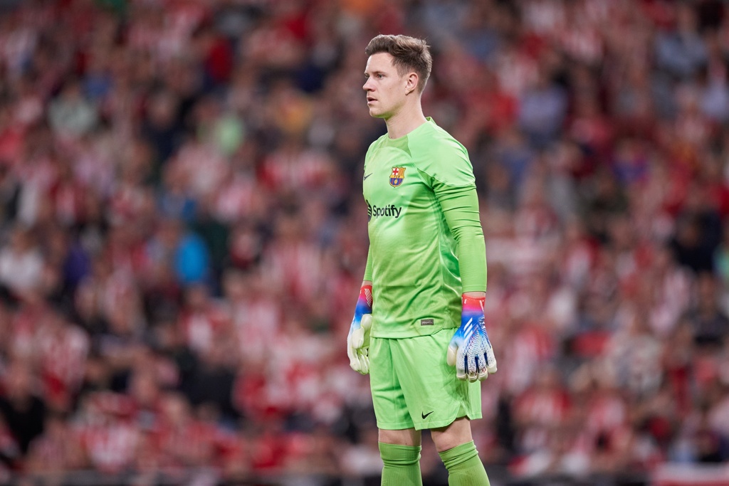 每体：巴萨已获得西甲批准，可按现行规定将特狮伤缺视为长期伤病